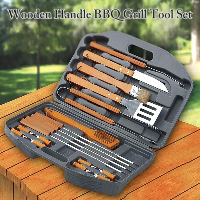 BBQ Wooden Handle Tools